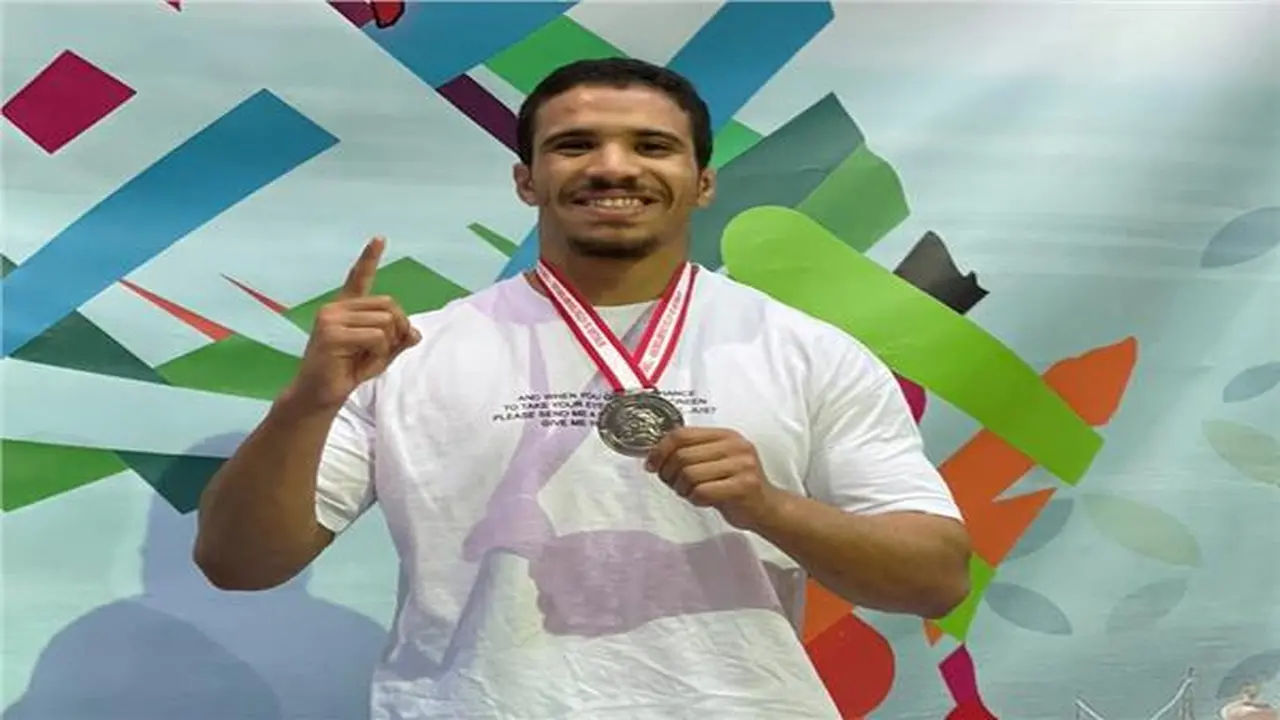 ميدالية فضية.. سيف حمدالله يفوز في بطولة إفريقيا للجوجيتسو بتونس